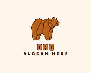 Furious - Bear Hunting Animal logo design
