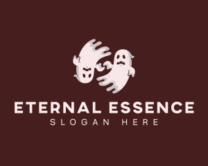 Ghost Spooky Spirit logo design