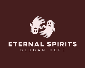 Ghost Spooky Spirit logo design