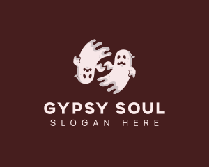 Ghost Spooky Spirit logo design