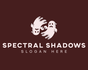 Ghost Spooky Spirit logo design