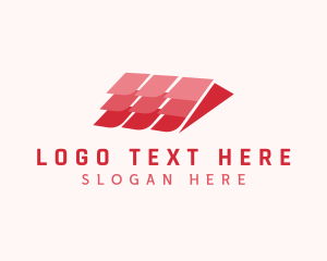 Contractor - House Roof Tiles logo design