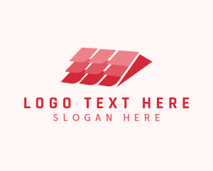 Handyman - House Roof Tiles logo design