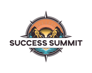 Compass Mountain Summit logo design