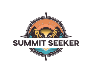 Compass Mountain Summit logo design