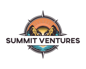 Compass Mountain Summit logo design