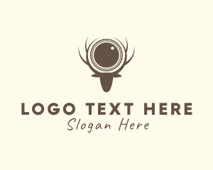 Documentary - Wildlife Reindeer Photography logo design
