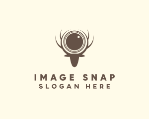 Capture - Deer Antler Lens logo design