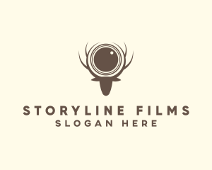 Documentary - Deer Antler Lens logo design