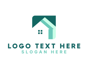 Home Cleaning - House Building Residence logo design