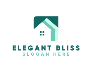 Home Cleaning - House Building Residence logo design