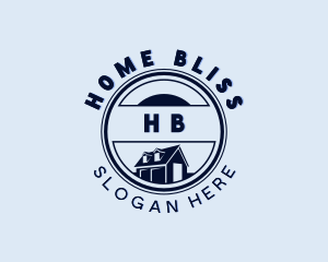 Home Roof Residential logo design