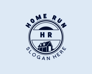 Home Roof Residential logo design