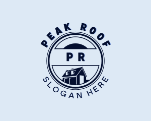 Home Roof Residential logo design