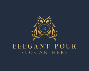 Luxury Royal Hotel logo design