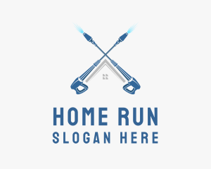 Home Pressure Washing logo design