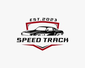 Racing - Muscle Car Racing logo design