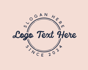 Wordmark - Pastry Shop Badge logo design