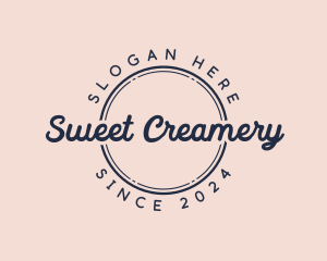 Pastry Shop Badge logo design