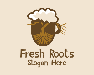 Root Beer Mug logo design