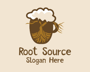 Root - Root Beer Mug logo design