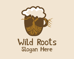 Root Beer Mug logo design