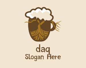Pub - Root Beer Mug logo design