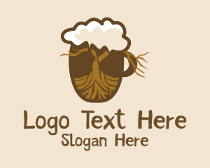 Blind - Root Beer Mug logo design