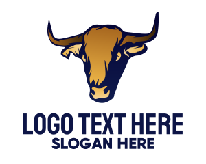 Bull Farm Livestock Logo