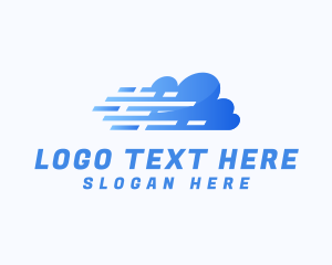 Uploading - Express Tech Cloud logo design