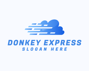 Express Tech Cloud logo design
