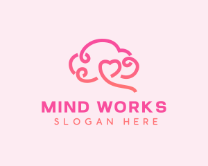 Heart Mental Health logo design