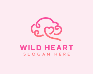 Heart Mental Health logo design