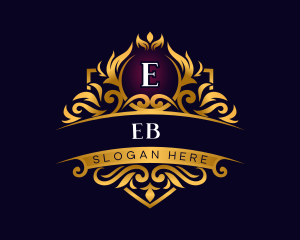 Elegant Luxury Crown logo design
