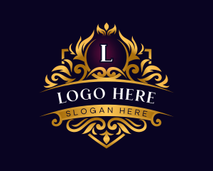 Luxe - Elegant Luxury Crown logo design