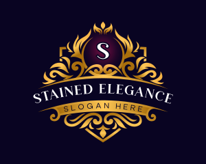 Elegant Luxury Crown logo design