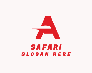 Initial - Generic Fast Brand Letter A logo design