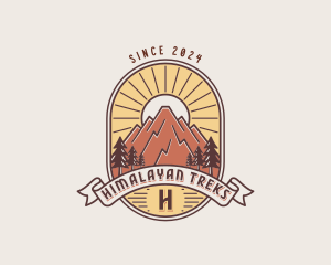 Sunrise Mountain Trekking  logo design