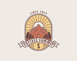 Sunrise Mountain Trekking  logo design