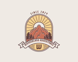 Sunrise Mountain Trekking  logo design