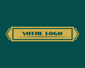 Elegant Art Deco Logo