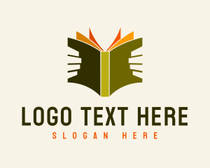 Bookkeeping - Book Reader Library logo design