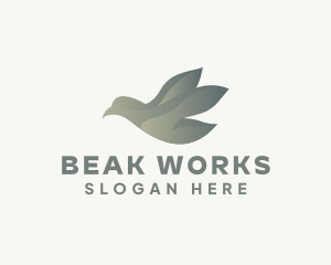 Modern Avian Bird  logo design