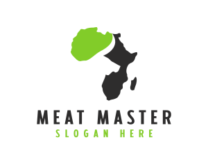 Africa Bull Meat logo design