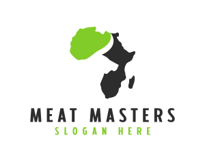 Africa Bull Meat logo design
