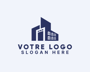 Distributors - Warehouse Building Facility logo design