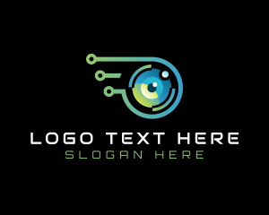 Cyber Vision Tech logo design