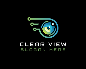 Vision - Cyber Vision Tech logo design