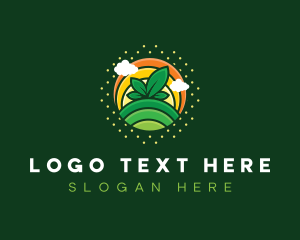 Farm - Plant Farm Agriculture logo design