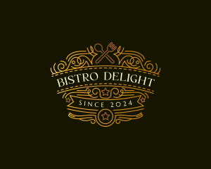 Kitchen Restaurant Cutlery logo design